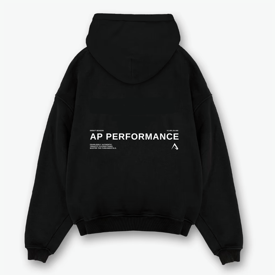 V1 CORE HOODIE - BLACK